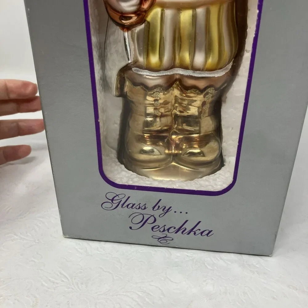 Glass By Peschka vintage hand
